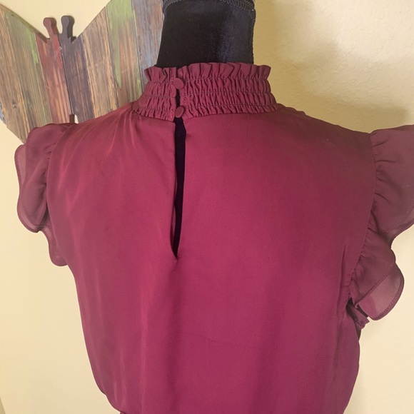 Saks Fifth Avenue Ruffle Maxi Dress - Picture 9 of 11